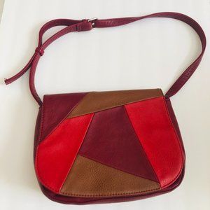 Carlos Santana Patchwork Crossbody Purse